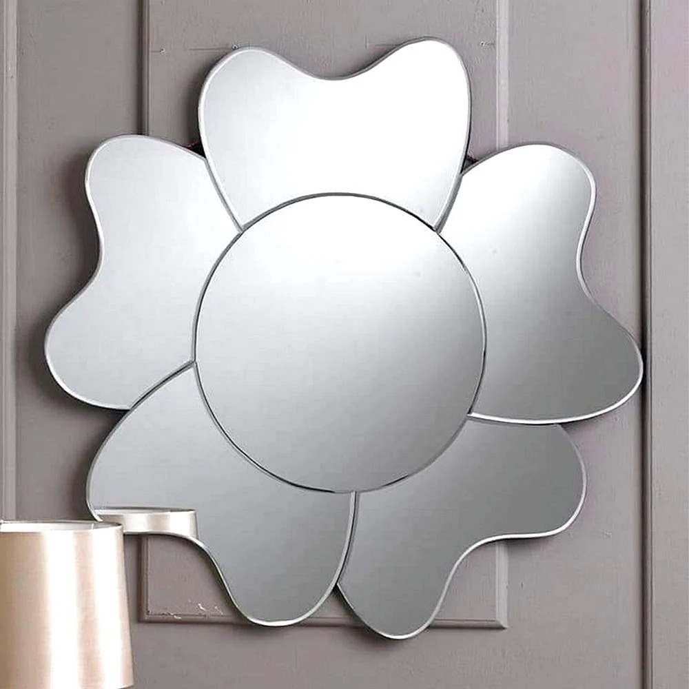 Petal Form Round Wall Mirror Petal Form Round Wall Mirror